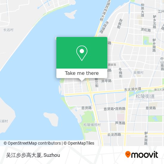 吴江步步高大厦 map