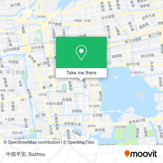 中国平安 map
