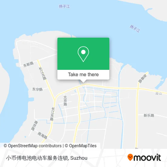 小币傅电池电动车服务连锁 map