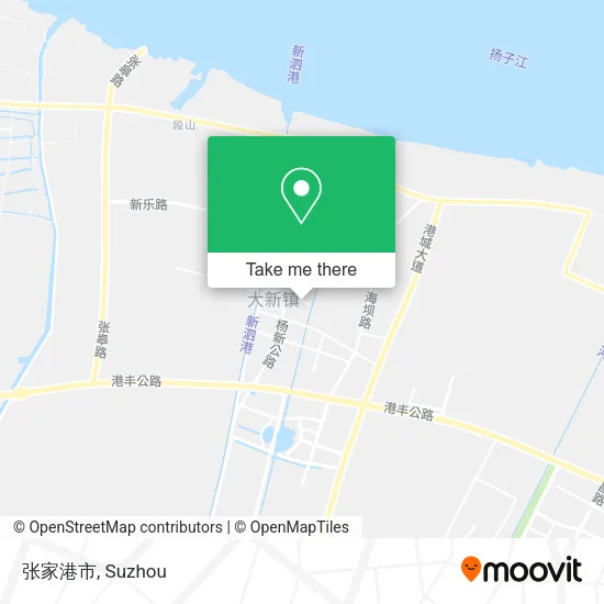 张家港市 map