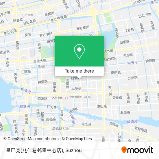 星巴克(兆佳巷邻里中心店) map