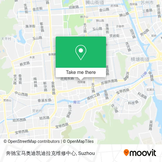 奔驰宝马奥迪凯迪拉克维修中心 map