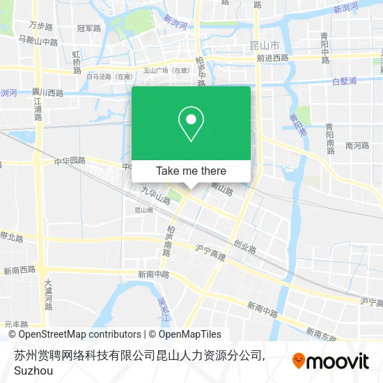 苏州赏聘网络科技有限公司昆山人力资源分公司 map