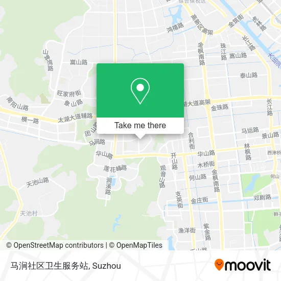 马涧社区卫生服务站 map