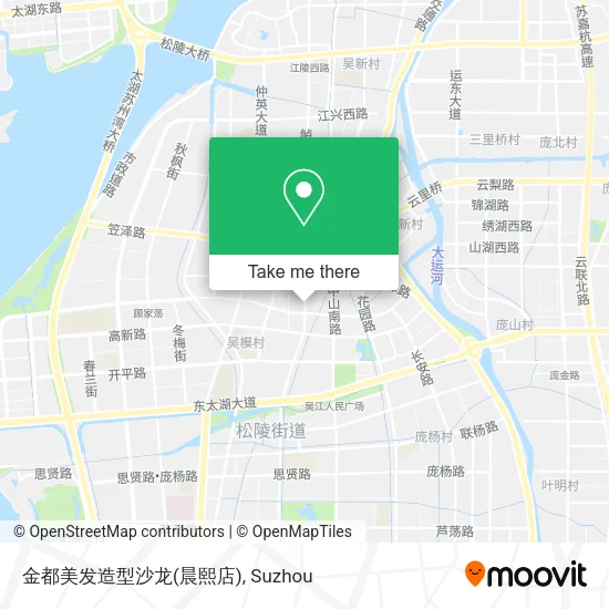 金都美发造型沙龙(晨熙店) map