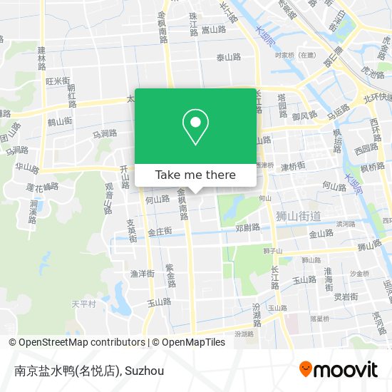 南京盐水鸭(名悦店) map