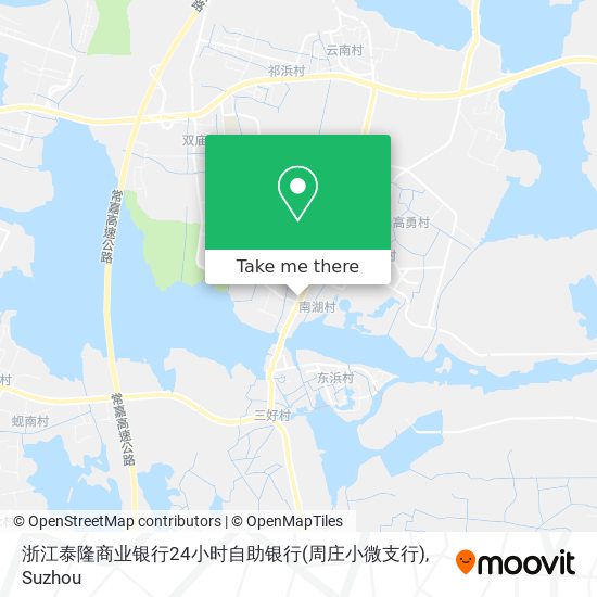 浙江泰隆商业银行24小时自助银行(周庄小微支行) map