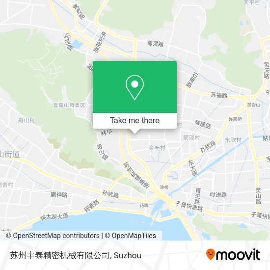 苏州丰泰精密机械有限公司 map