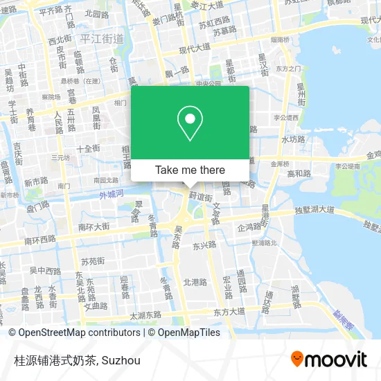 桂源铺港式奶茶 map