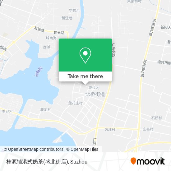 桂源铺港式奶茶(盛北街店) map