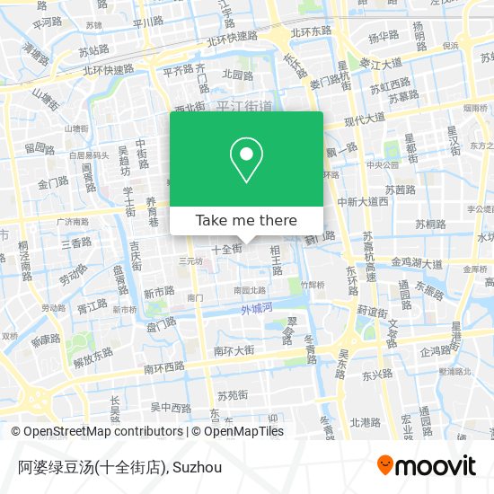阿婆绿豆汤(十全街店) map