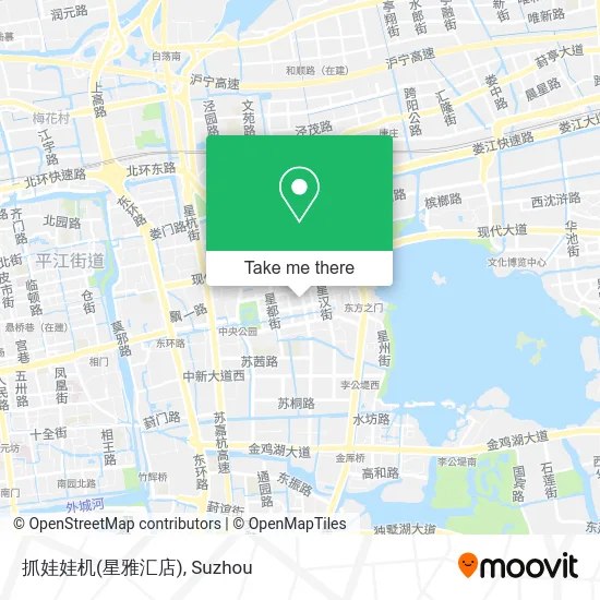 抓娃娃机(星雅汇店) map