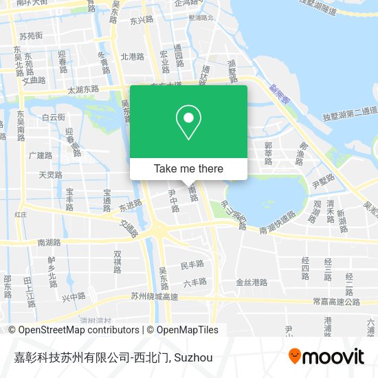 嘉彰科技苏州有限公司-西北门 map