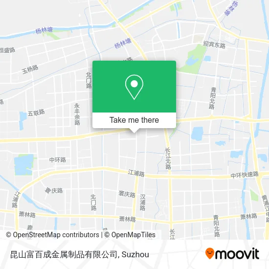 昆山富百成金属制品有限公司 map