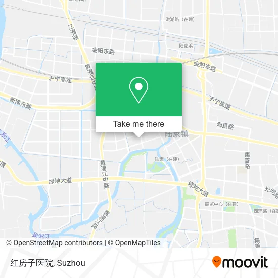 红房子医院 map