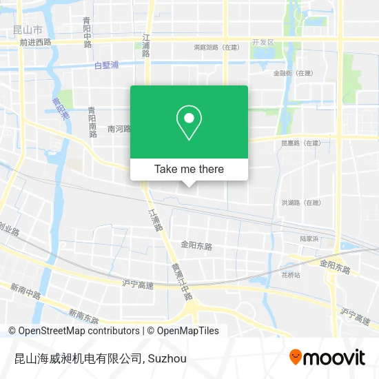 昆山海威昶机电有限公司 map