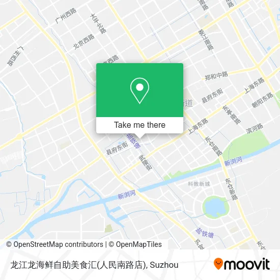 龙江龙海鲜自助美食汇(人民南路店) map