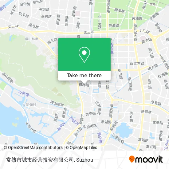 常熟市城市经营投资有限公司 map