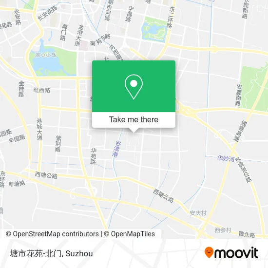 塘市花苑-北门 map