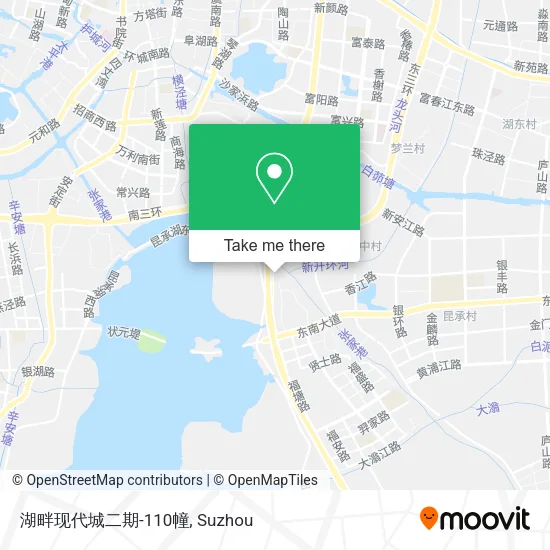 湖畔现代城二期-110幢 map