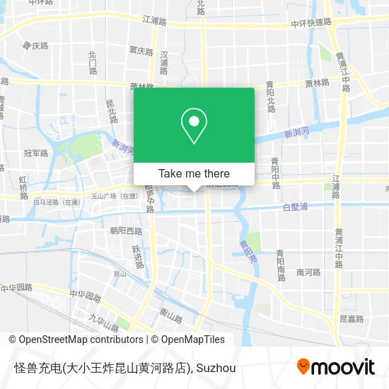 怪兽充电(大小王炸昆山黄河路店) map