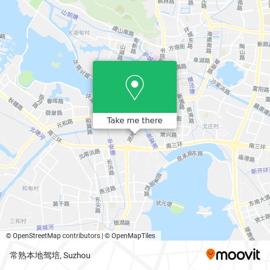 常熟本地驾培 map
