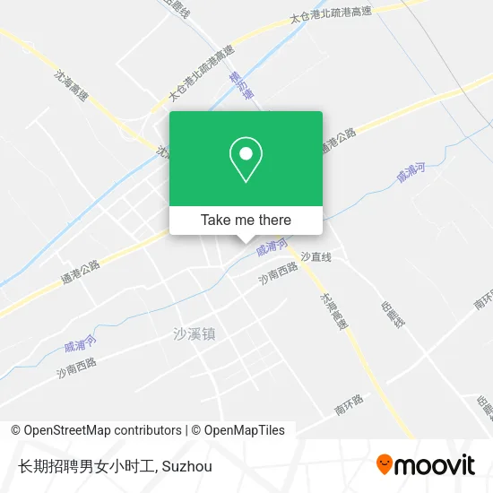 长期招聘男女小时工 map