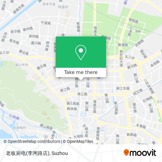 老板厨电(李闸路店) map