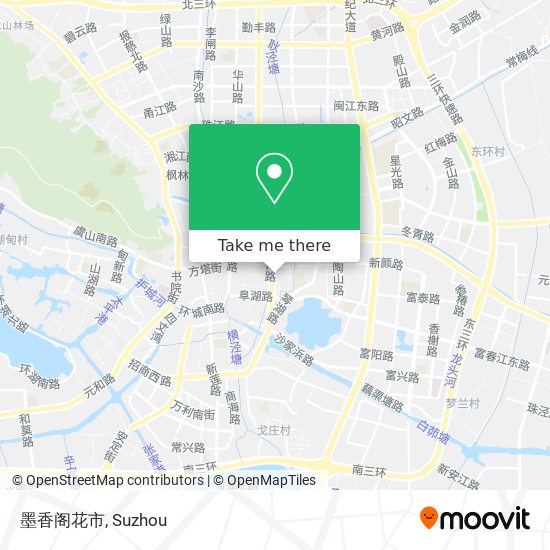 墨香阁花市 map