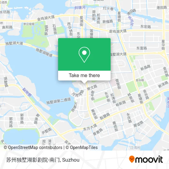 苏州独墅湖影剧院-南门 map