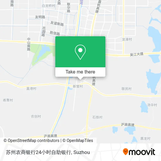 苏州农商银行24小时自助银行 map