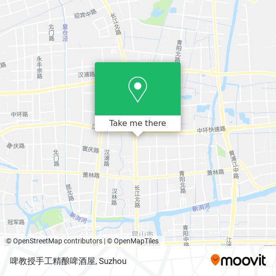 啤教授手工精酿啤酒屋 map