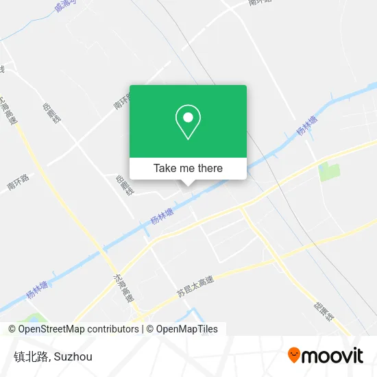 镇北路 map