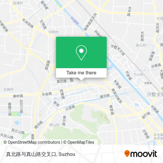 真北路与真山路交叉口 map
