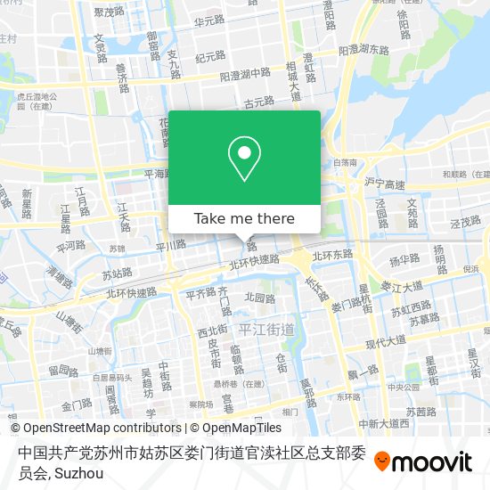 中国共产党苏州市姑苏区娄门街道官渎社区总支部委员会 map
