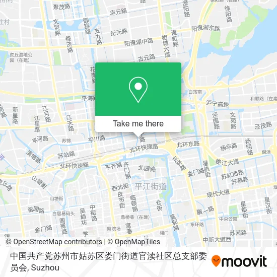 中国共产党苏州市姑苏区娄门街道官渎社区总支部委员会 map