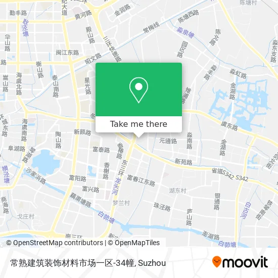 常熟建筑装饰材料市场一区-34幢 map