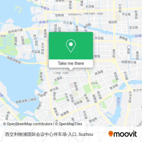 西交利物浦国际会议中心停车场-入口 map