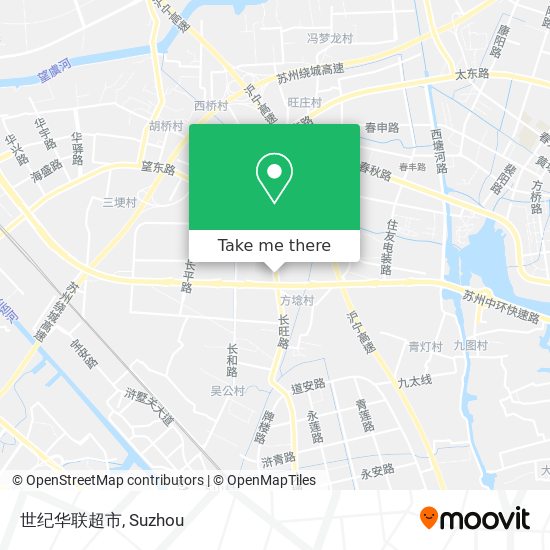 世纪华联超市 map