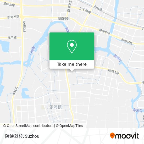 陵通驾校 map