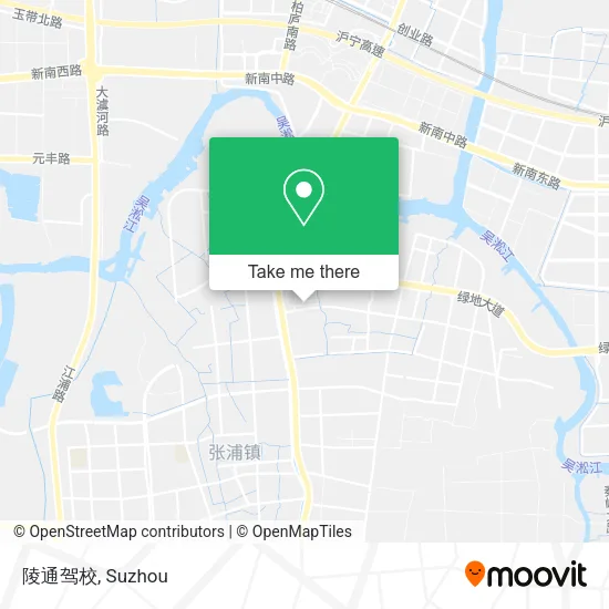 陵通驾校 map