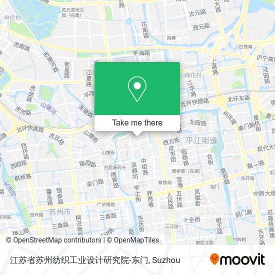 江苏省苏州纺织工业设计研究院-东门 map