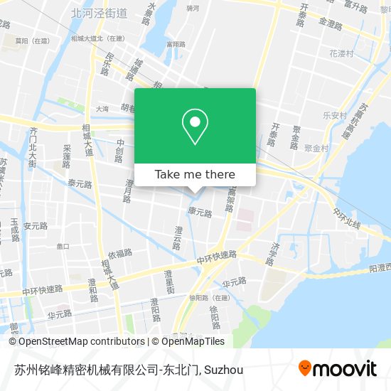 苏州铭峰精密机械有限公司-东北门 map