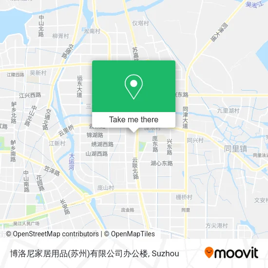 博洛尼家居用品(苏州)有限公司办公楼 map
