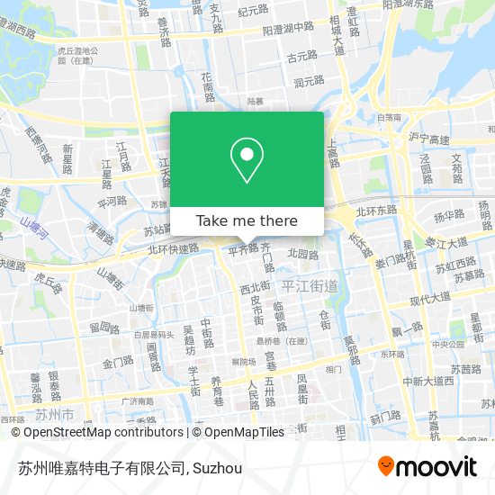 苏州唯嘉特电子有限公司 map