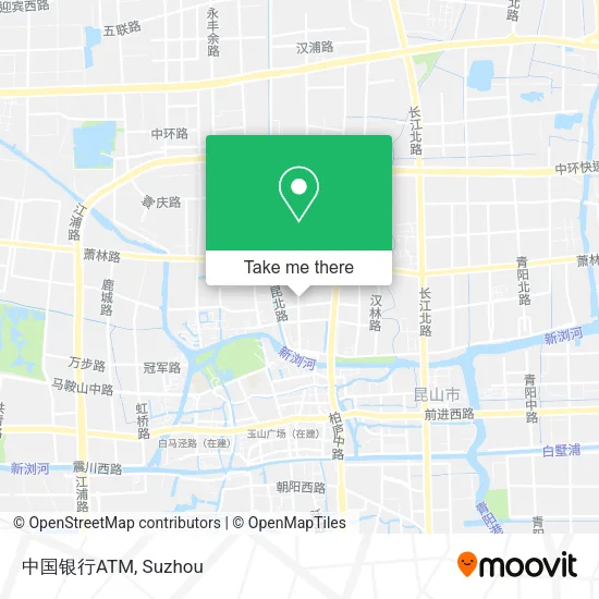 中国银行ATM map