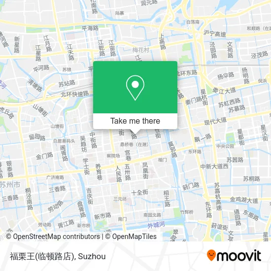 福栗王(临顿路店) map