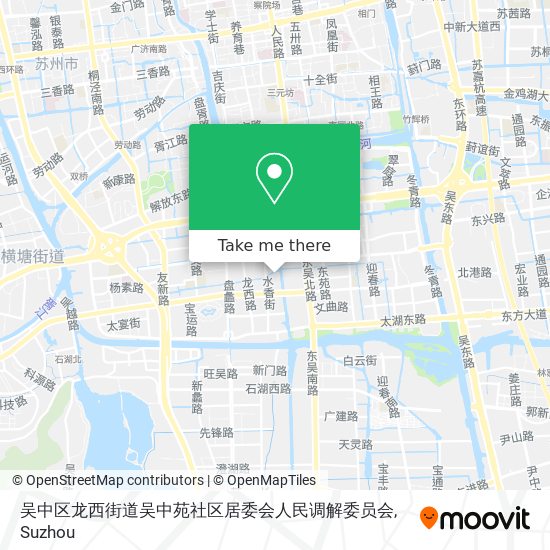 吴中区龙西街道吴中苑社区居委会人民调解委员会 map