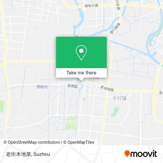 老街本地菜 map