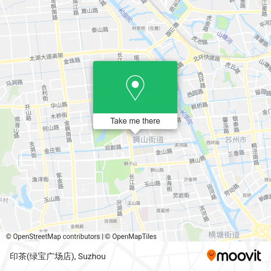 印茶(绿宝广场店) map